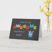 Tag der Lehrerberatung Phantastisch Karte (Gelbe Blume)