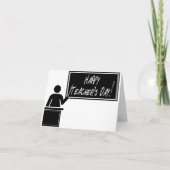 Tag der Lehrerbewertung Karte (Vorderseite)