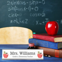 Tag der Lehrerbewertung, Niedlicher roter Apple, k