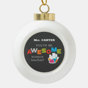 Tag der Lehrerbewertung, Phantastisch Keramik Kugel-Ornament