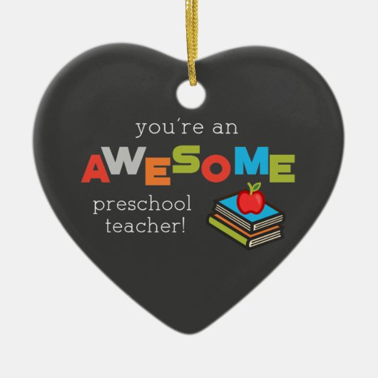 Tag der Lehrerbewertung, Phantastisch Keramik Ornament (Vorne)