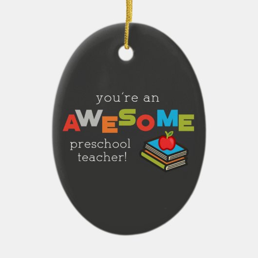 Tag der Lehrerbewertung, Phantastisch Keramik Ornament (Vorne)