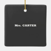 Tag der Lehrerbewertung, Phantastisch Keramikornament (Rückseite)