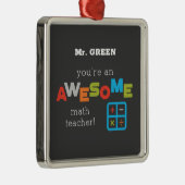 Tag der Lehrerbewertung, Phantastisch Ornament Aus Metall (Rechts)