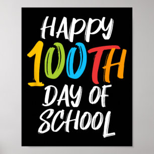 Tag der Lehrerin Jungen Mädchen Kinder glücklich 1 Poster