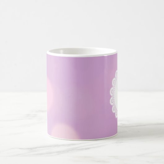 Tag der lila Mama Kaffeetasse (Mittel)
