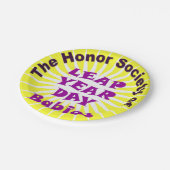 Tag der Logosprünge Pappteller (Schrägansicht)