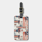 Tag der Londoner Post Gepäckanhänger (Vorderseite vertikal)