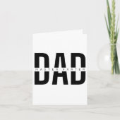 Tag der lustigen Väter Karte (Vorderseite)