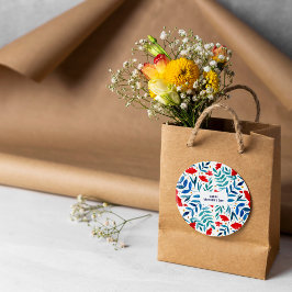 Tag der Magischen Gartenmutter Runder Aufkleber