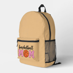 Tag der Mama Basketball Bedruckter Rucksack