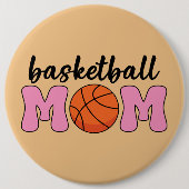 Tag der Mama Basketball Button (Vorderseite)