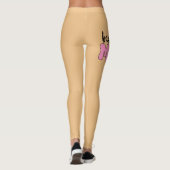 Tag der Mama Basketball Leggings (Rückseite)