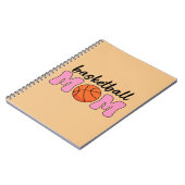 Tag der Mama Basketball Notizblock (Linke Seite)