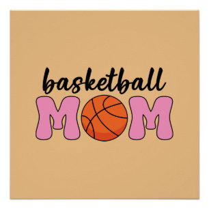 Tag der Mama Basketball Poster