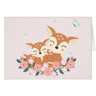 Tag der Mama und Hirsche