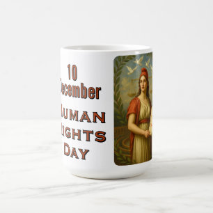 Tag der Menschenrechte 10 Event-Geschenk Kaffeetasse