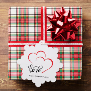 Tag der Minimalistischen Valentine mit eigener Mar Ornament Karte