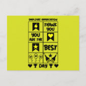 Tag der Mitarbeiteraufwertung Postkarte (Vorderseite)