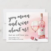 Tag der Moan und der Weinmütter Karte (Vorderseite)