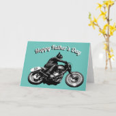 Tag der Motorradfahrer Karte (Gelbe Blume)