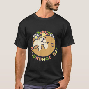 Tag der Murmeltier Männer Frauen Retro Vintage 60e T-Shirt