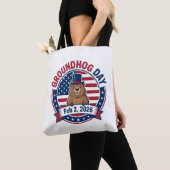 Tag der Murmeltier Tasche (Von Nahem)