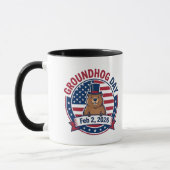 Tag der Murmeltier Tasse (Links)