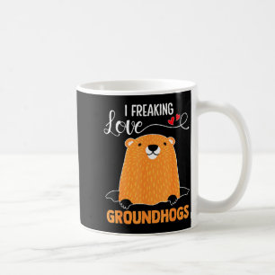 Tag der Murmeltiere Ich liebe Tag der Murmeltiere  Kaffeetasse