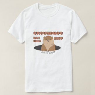 Tag der Murmeltiere T-Shirt | Retro EST 1887