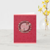 Tag der Mutter - 1 - anpassbar Karte (Gelbe Blume)