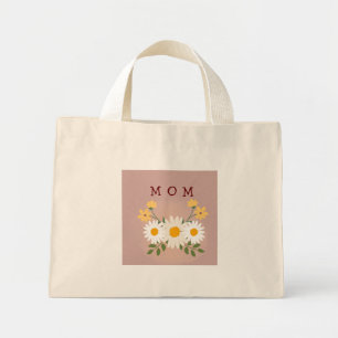 Tag der Mütter der personalisierten Mama Mini Stoffbeutel