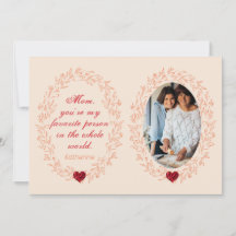 Tag der Mütter des Fotos mit niedlichen Sentimenta