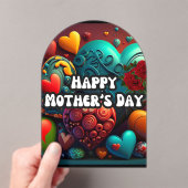 Tag der Mütter, die die Familie behalten Acryleinladungen (Insitu (Handheld))