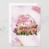 Tag der Mütter Feiertagskarte (Vorne/Hinten)