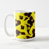 Tag der Mütter, gelb und braun, Kaffeetasse (Links)