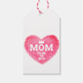 Tag der Mutter Geschenkanhänger (Vorderseite)