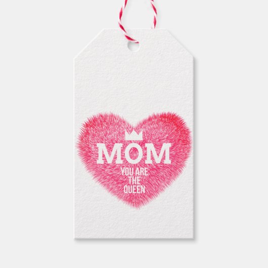 Tag der Mutter Geschenkanhänger (Vorderseite)