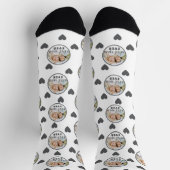 Tag der Mütter im benutzerdefinierten Foto der Mam Socken (Oben)
