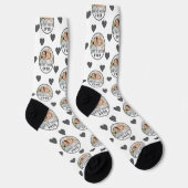 Tag der Mütter im benutzerdefinierten Foto der Mam Socken (Rechts)