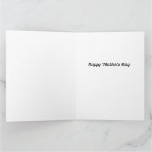 Tag der Mütter im Blumengarten Karte (Innenseite)