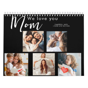 Tag der Mütter, Mama, Foto Collage, wir Liebe Sie, Kalender