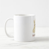 Tag der Mutter mit dem Wheaten & Black Scotties Kaffeetasse (Links)