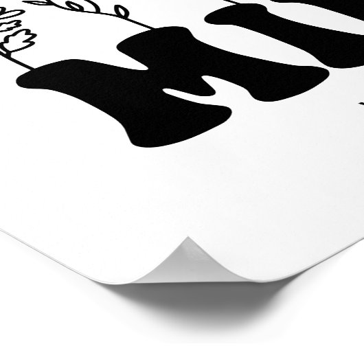 Tag der Mütter Poster (Ecke)