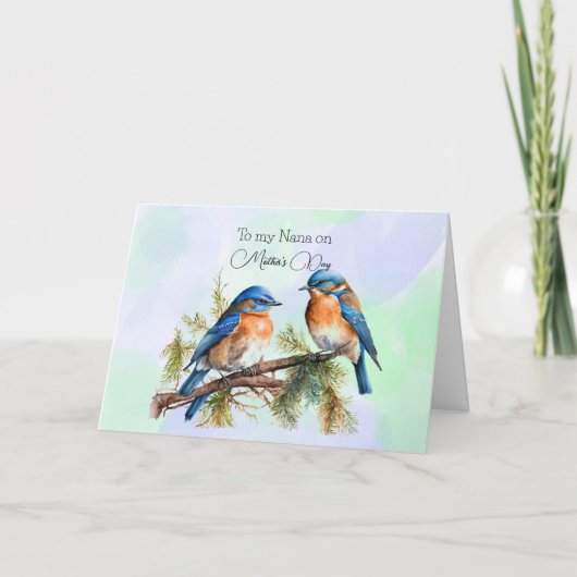 Tag der Mutter von Nana Karte (Vorderseite)