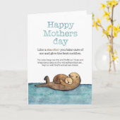 Tag der Muttertiere Karte (Gelbe Blume)