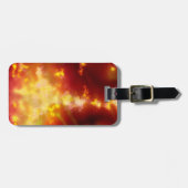 Tag der Nacht Sky Flame Gepäckanhänger (Vorderseite horizontal)