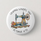 Tag der Nähliebhaber Button (Vorderseite)