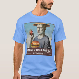 "Tag der nationalen Cheeseburger" T-Shirt