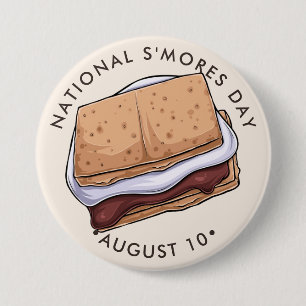 Tag der nationalen S'Mores Button